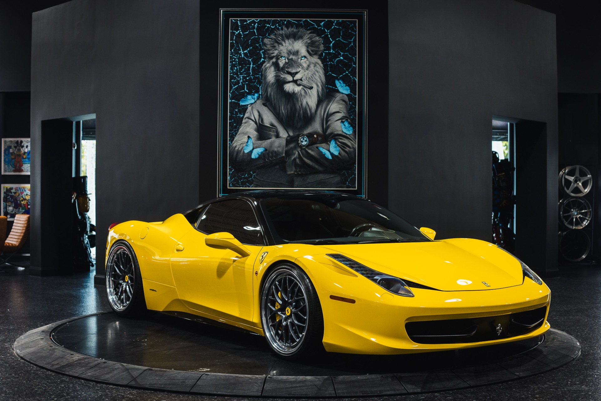 Used 2013 Ferrari 458 Italia Collector Grade in Giallo Modena +